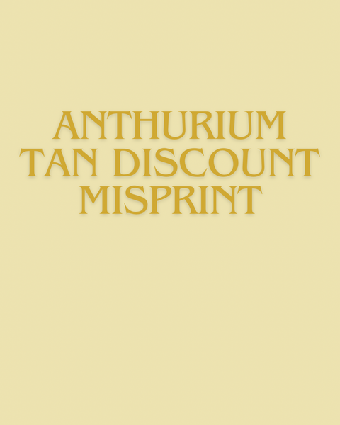 MISPRINT - Tan Anthurium R.A.R.E shirt